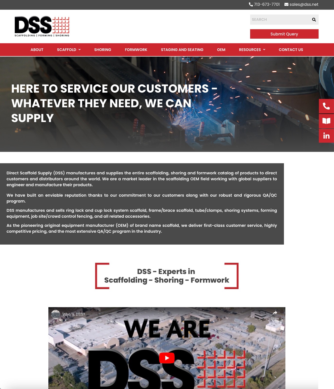 New Website Goes Live for DSS