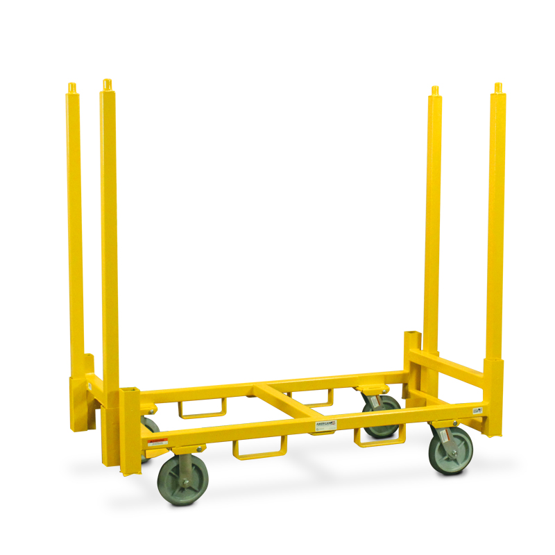 Steel Drywall Stud Cart A picture of the Steel Drywall Stud Cart