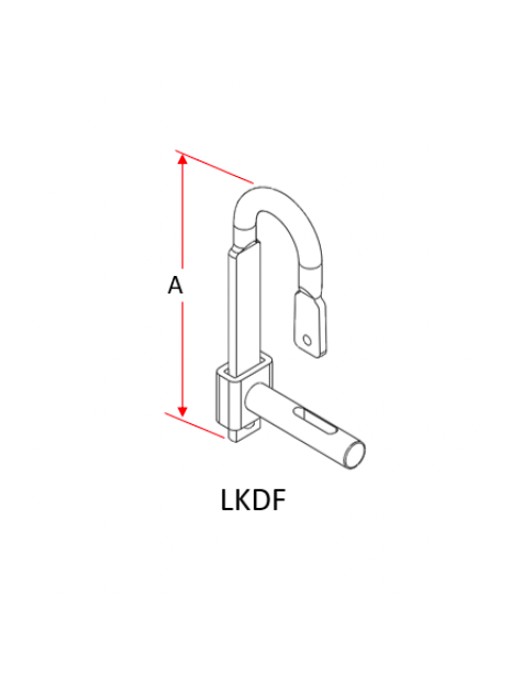 D-Lock 2 Piece Stud & Cane Picture of the tool
