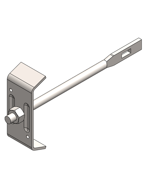 Gang Waler Hardware A digital render of the tool