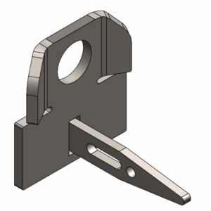 Safety Eye A digital render of the tool