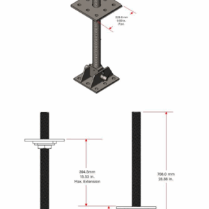 Soldier Beam Strut Jack Descriptive picture of the tool