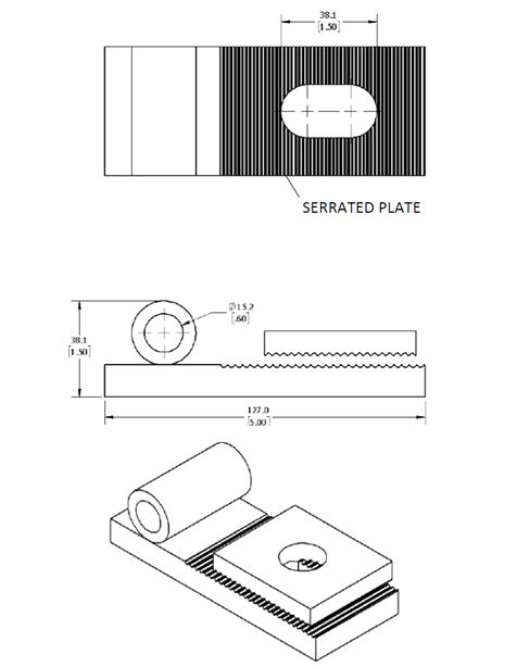 Wall Plate Assembly Descriptive picture of the wall plate