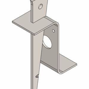 Z Tie Holder A digital render of the tool