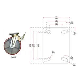 PLATE CASTERS