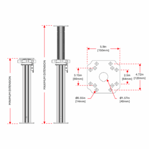 Aluminum Shoring Props