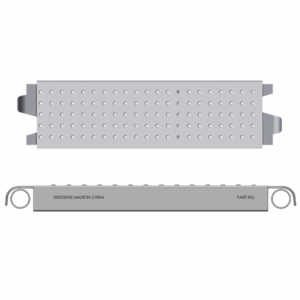 9” Low Profile Steel Plank